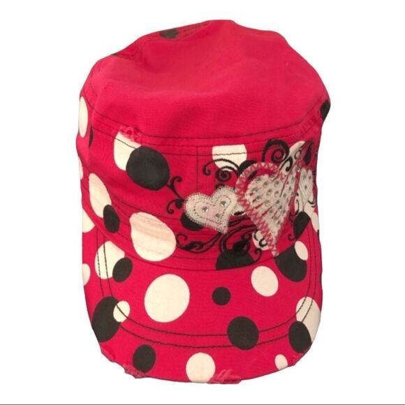 KBETHOS - SPUNKY DISTRESSED BLINGY CAP - S - Picture 1 of 9